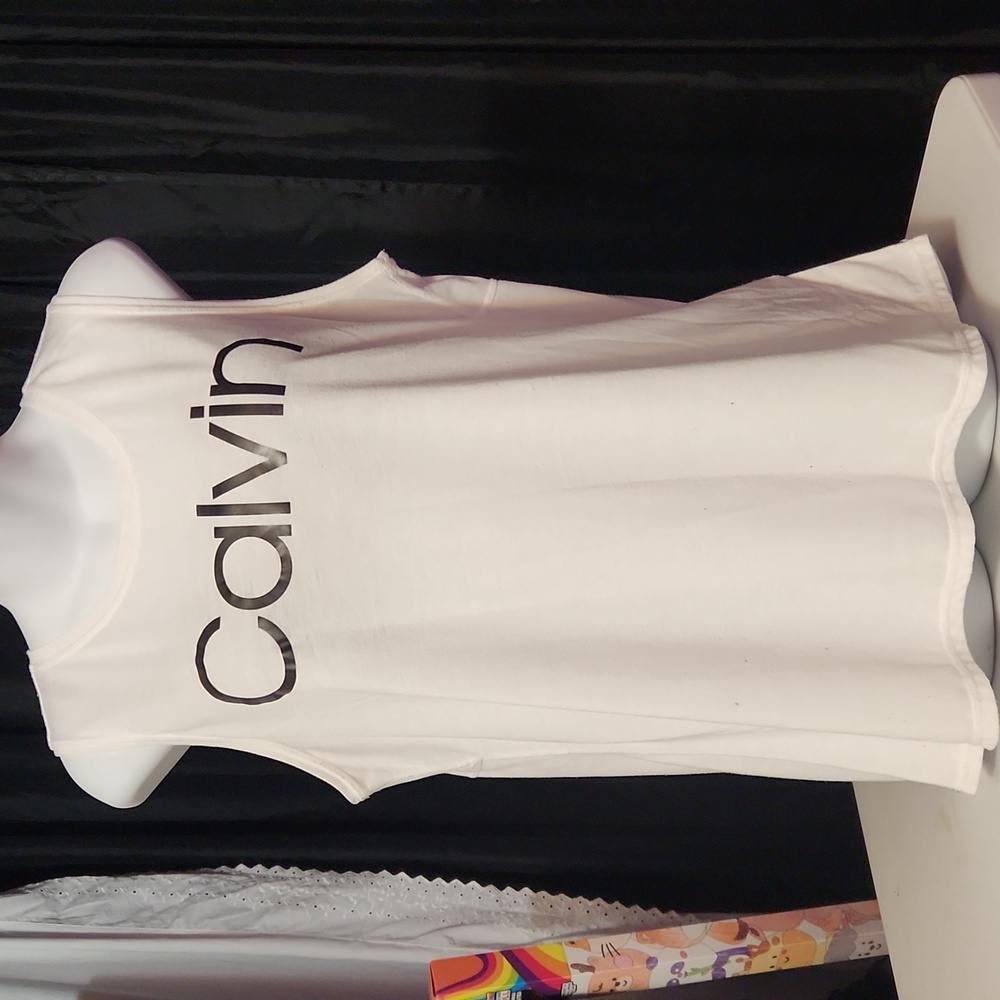 Calvin Klein White Muscle Tee